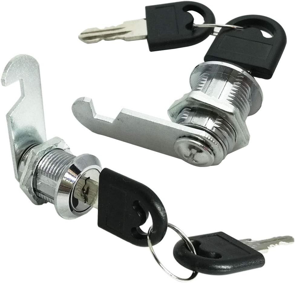 Tool Box Lock Replacement 2 Pack Tool Box Lock Set Cylinder Universal Lock 12/19