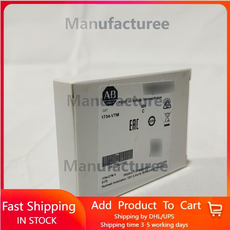 1734-VTM AB POINT I/O Voltage Terminal Module Fast Shipping 1734VTM US Free Tax