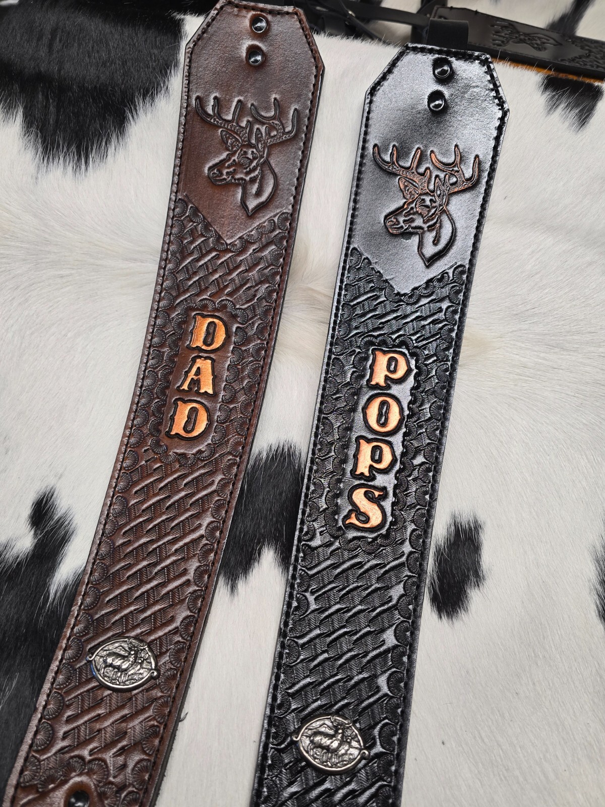 CUSTOM LEATHER RIFLE/ SHOTGUNG SLING