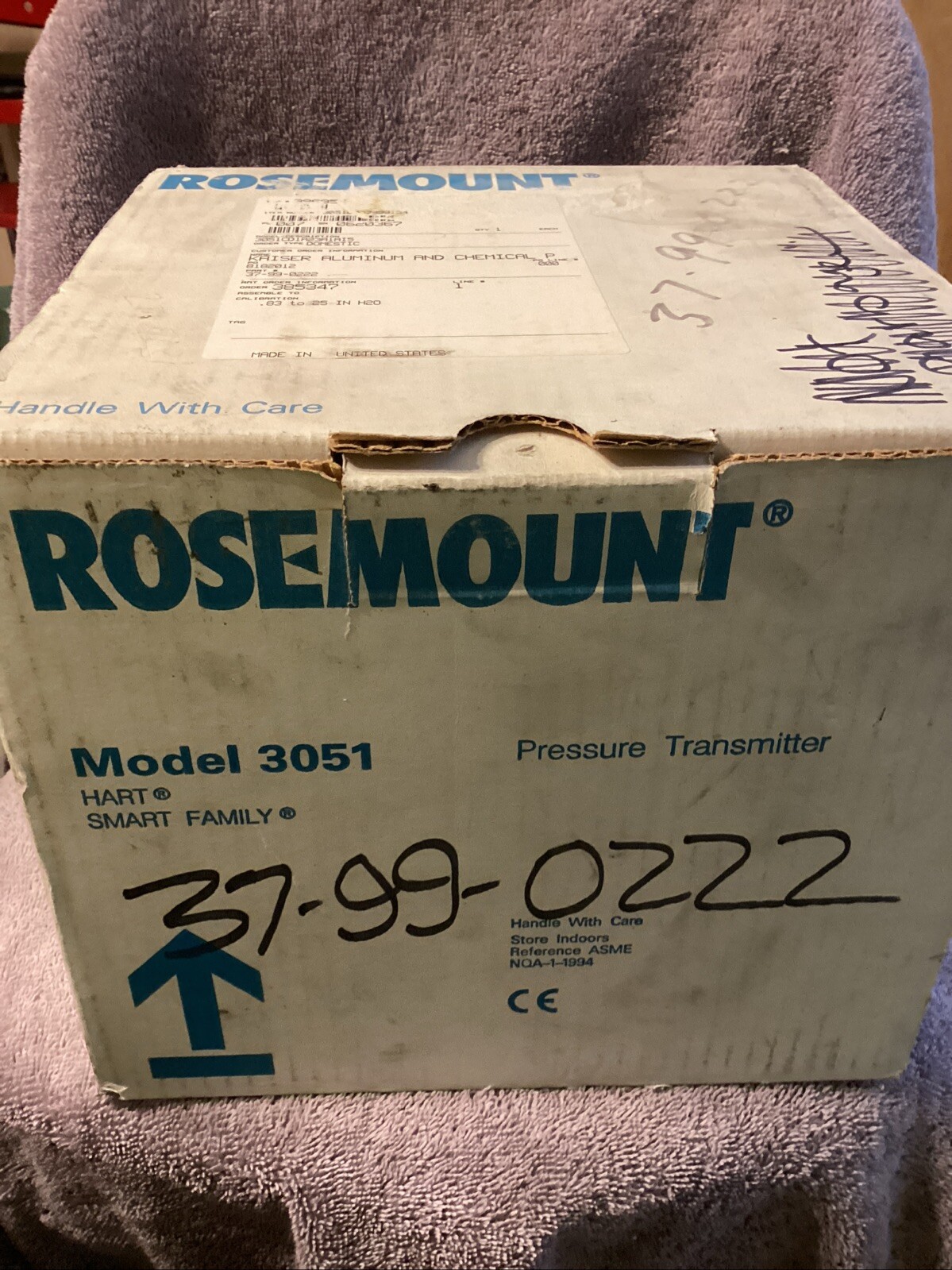 ROSEMOUNT….3051CD1A23A1AI5….Pressure Transmitter….NEW 😀
