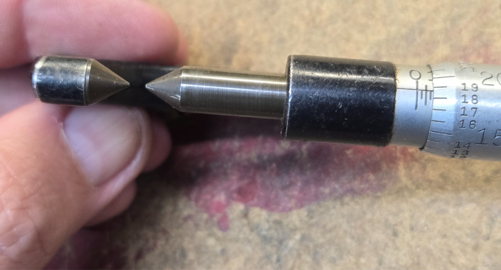 Starrett no. 210A Micrometer 0-1"