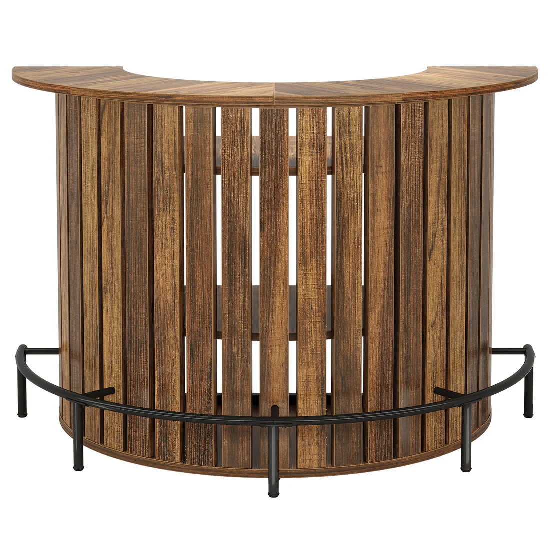 Stylish Bar Table,Arc-Shaped Bar Cabinet,Coffee Table