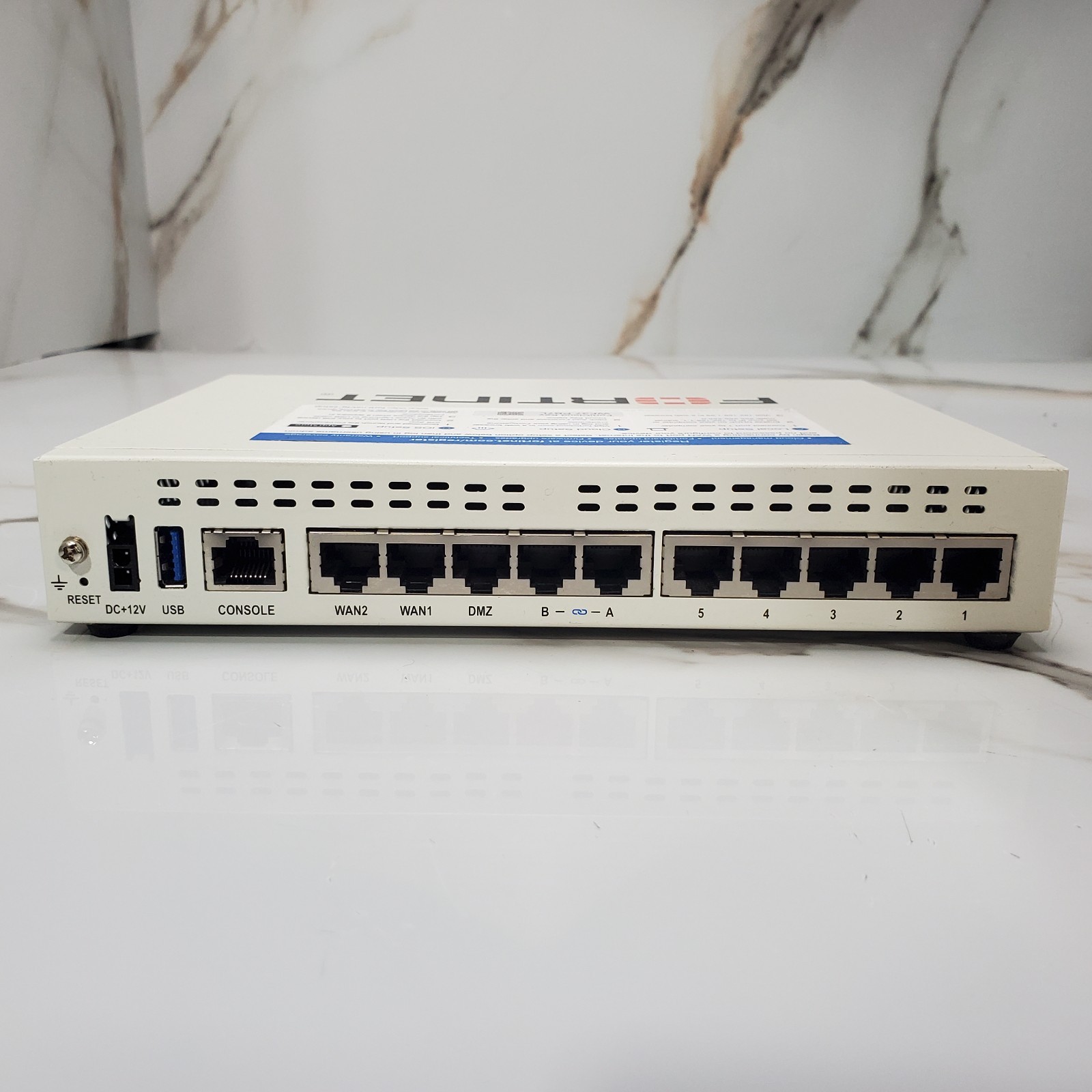 Fortinet FortiGate-60F Network Security Firewall W/ Adaptor