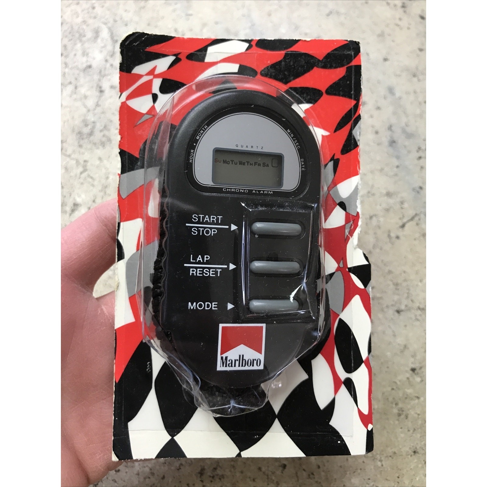 Marlboro Stopwatch With Lanyard Vintage Collectable - Marlboro Miles - Fast Ship