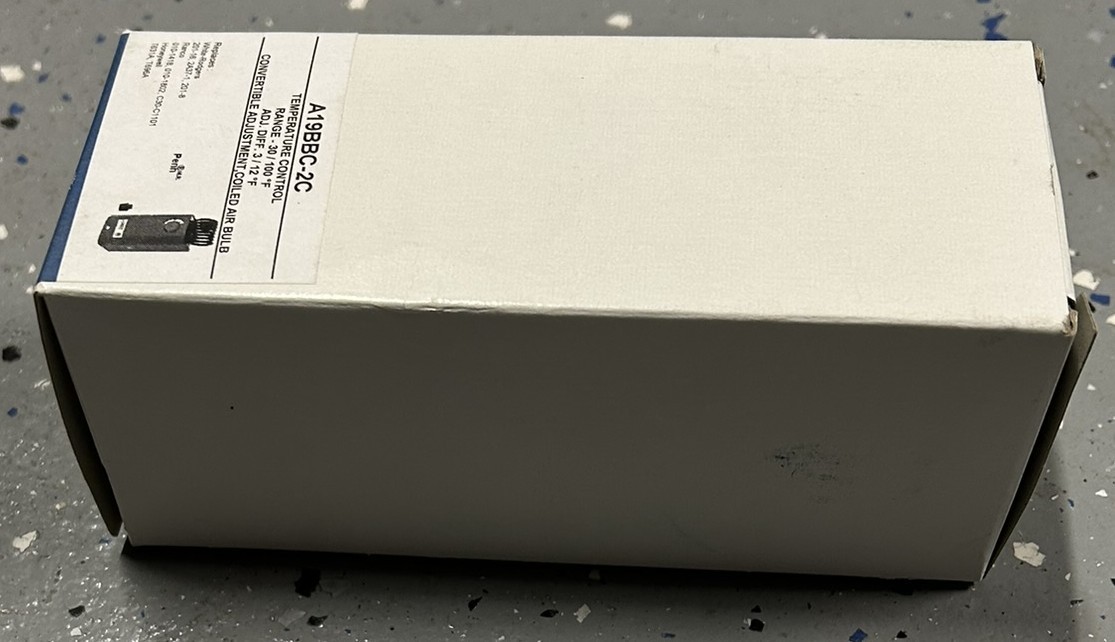 Johnson Controls A19BBC-2C | Temperature Control | Mechanical Thermostat | New