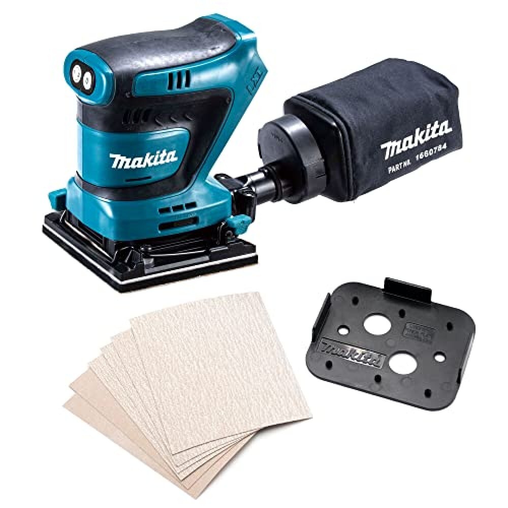 Makita BO480DZ Finishing Sander 18V with Self-Dust Absorption Tool Only New