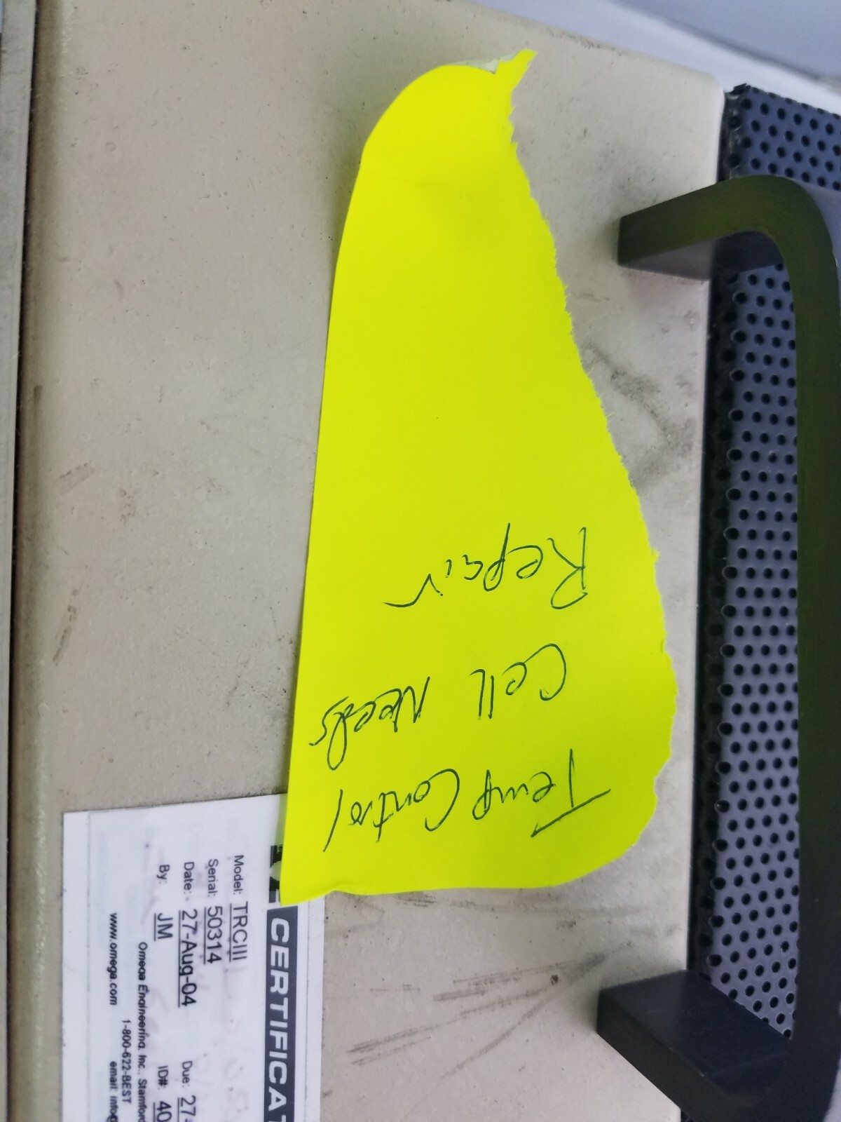 Omega Ice Point Cell Temperature Reference Calibration Cell TRC 3