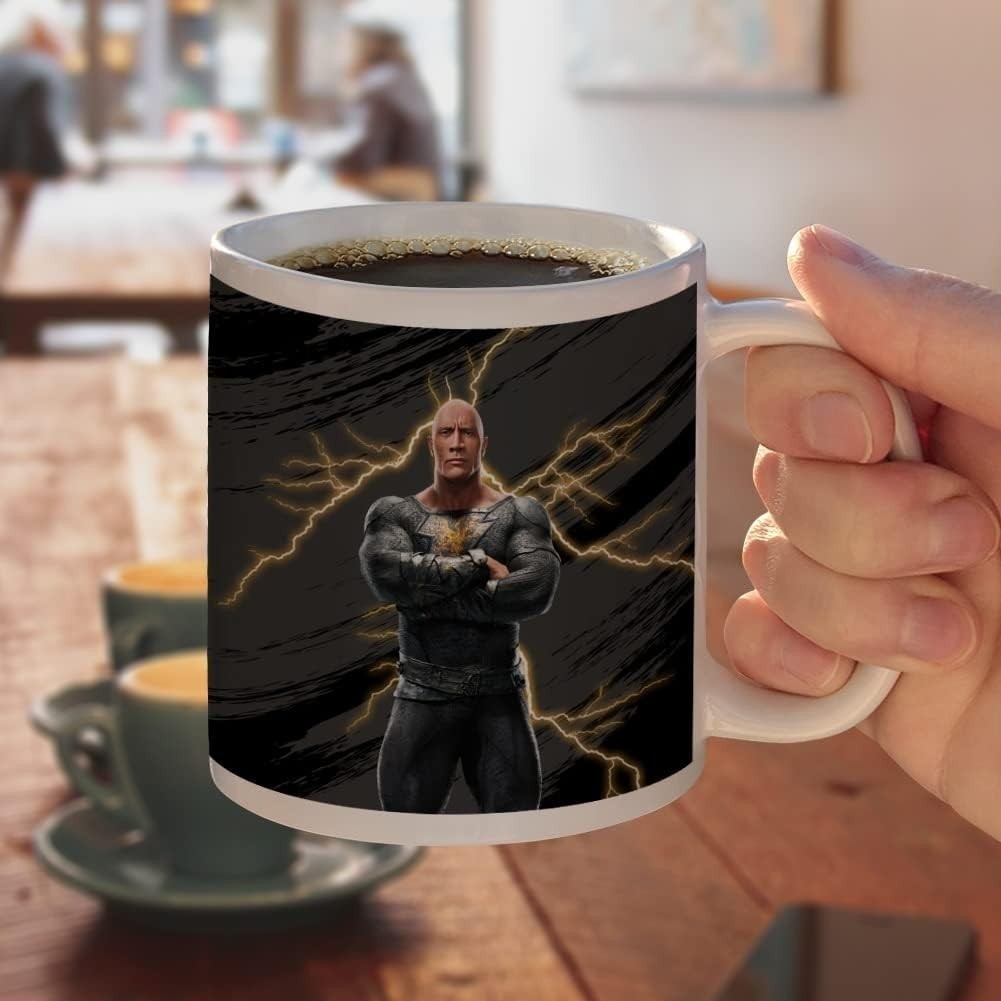 Black Adam Licensed Ceramic Coffee Mug 11 oz.