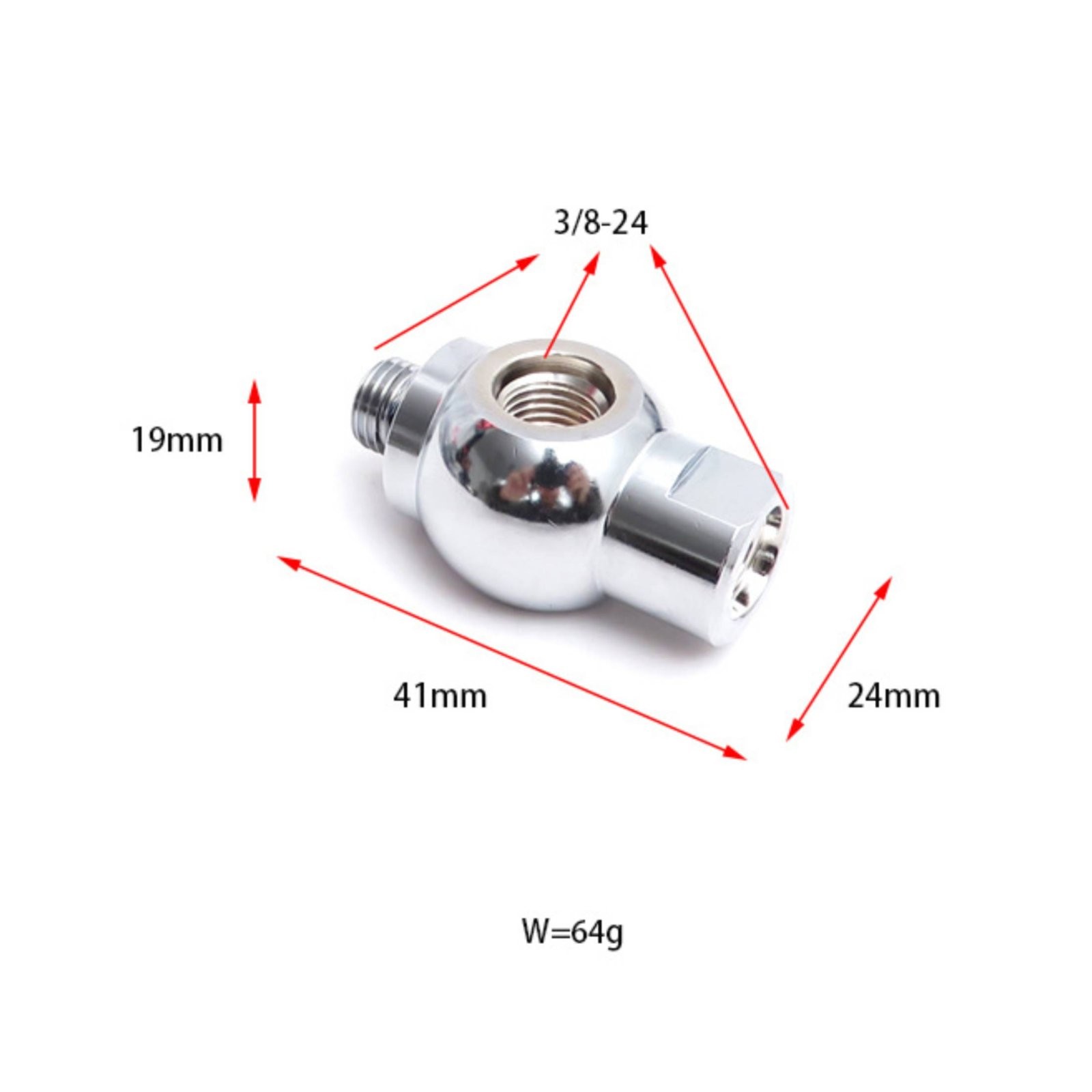 First Stage Low Pressure Small-Sized Design Diving Pressure Controller Adapter