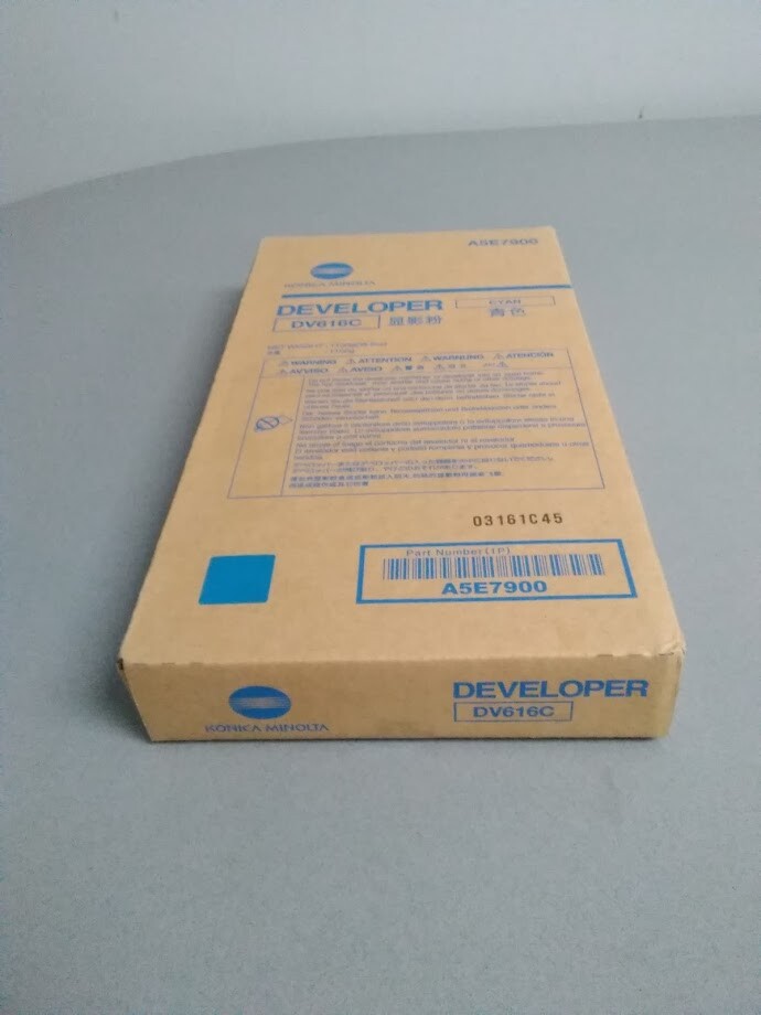 Konica Minolta DV616C A5E7900 Developer For Bizhub Press C1100 C1085 Genuine