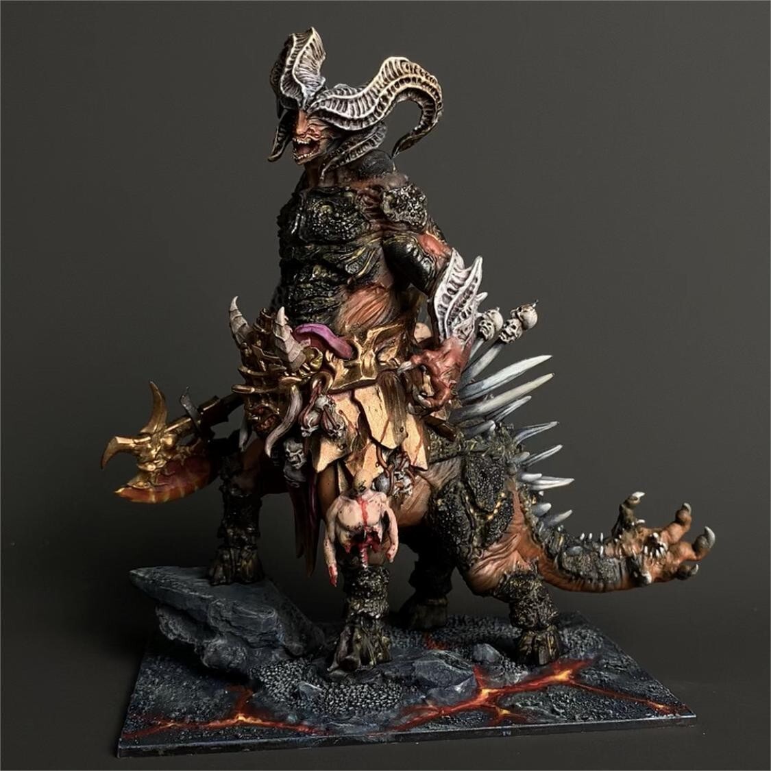 Dragon Fiend Warhammer Fantasy Battle Presale Painted Gallery Army Models