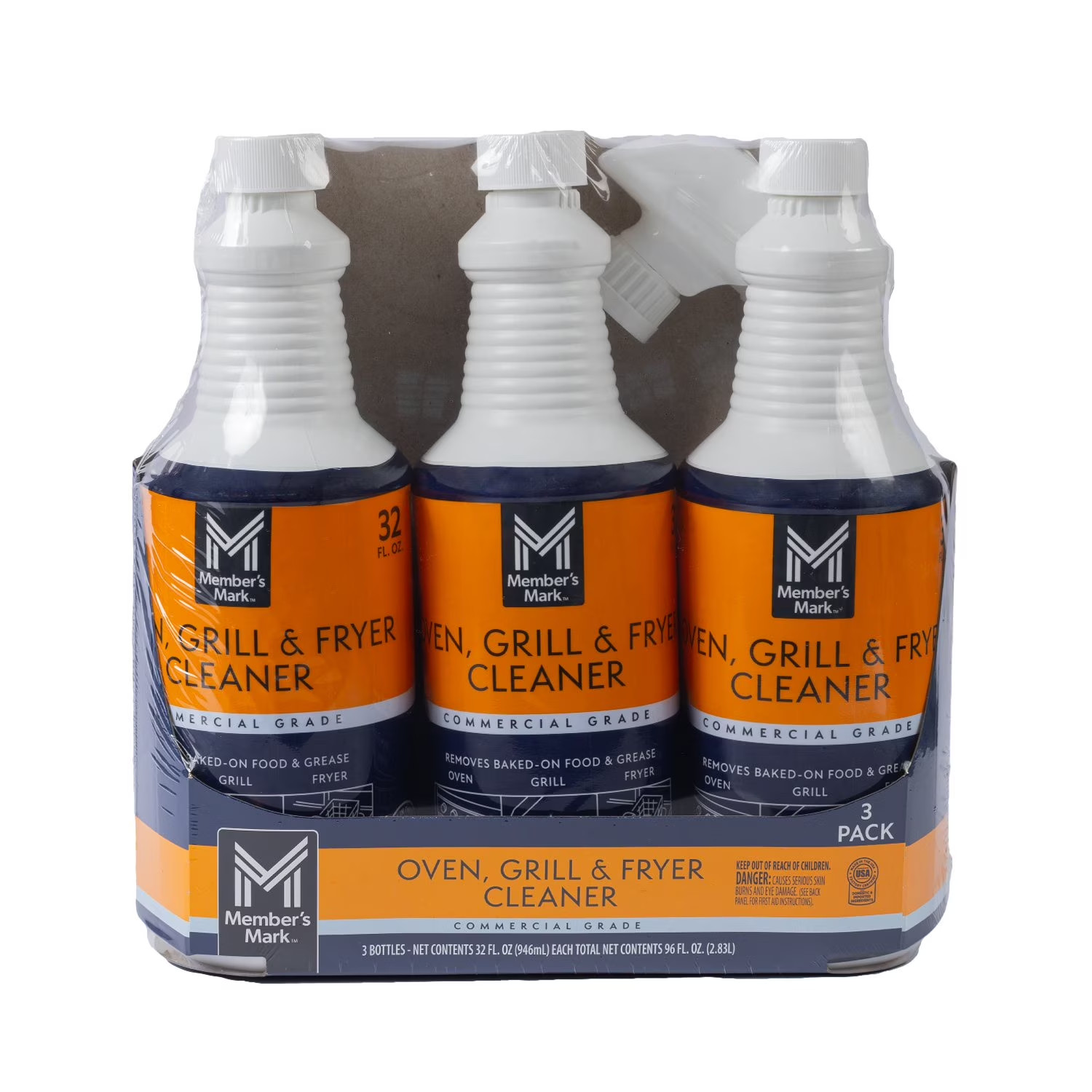 6 PACK - Member's Mark Commercial Oven, Grill and Fryer Cleaner (32 oz.)
