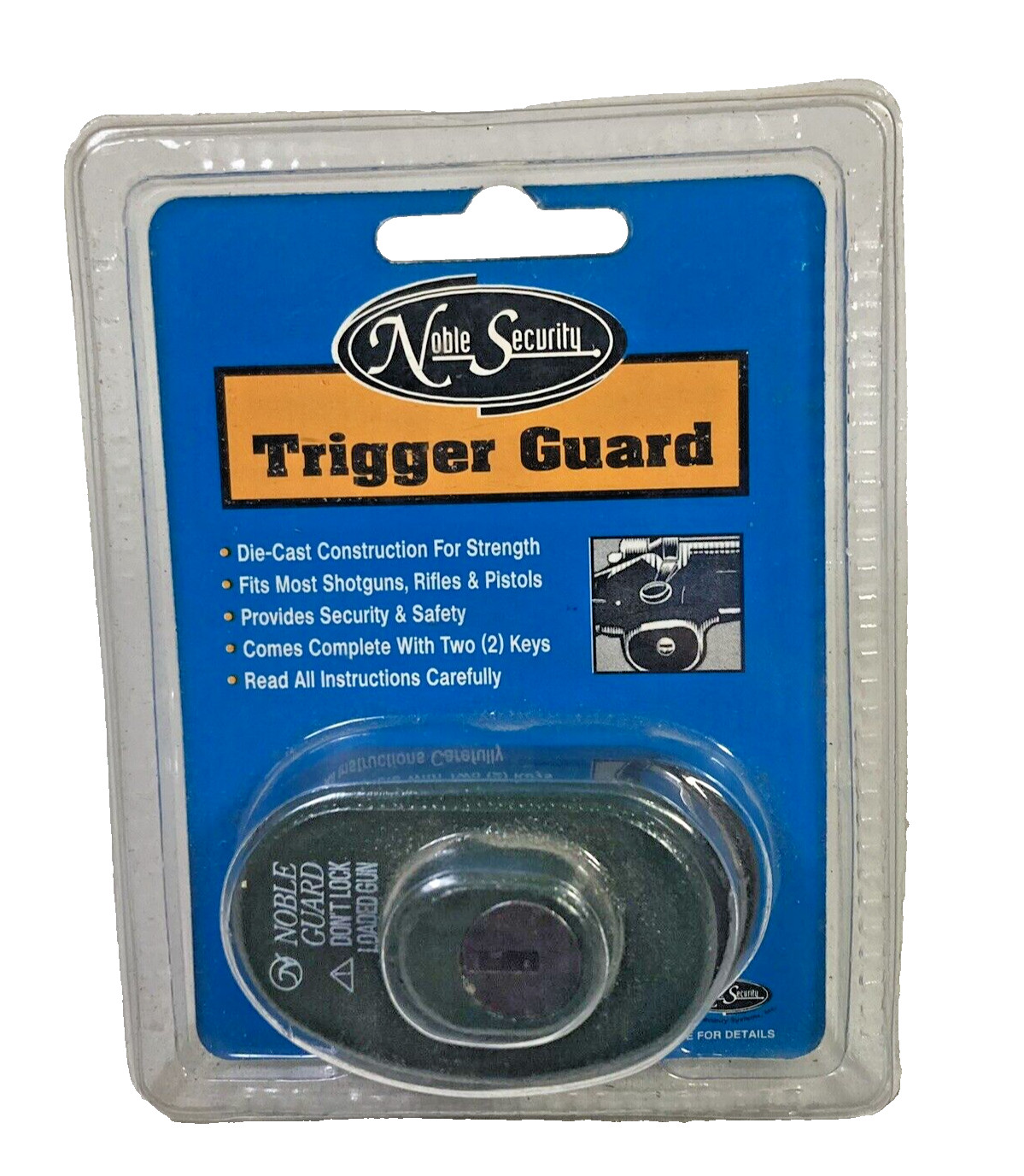 Noble Security NG-880S Die Cast Trigger Guard Lock Long Guns Pistol