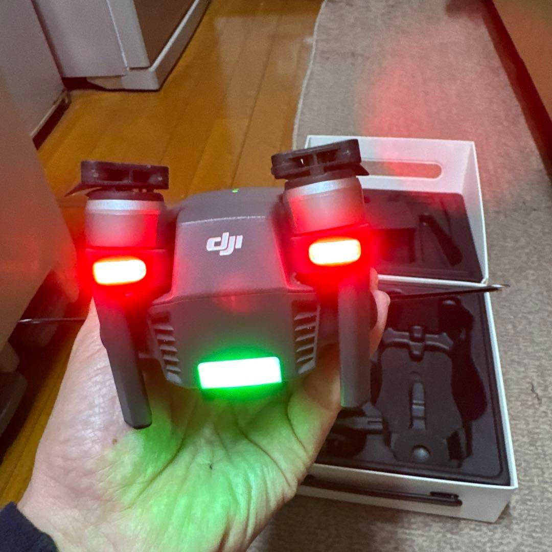 DJI Mavic Pro Quadcopter Drone Gray Tested Working With Remote Control