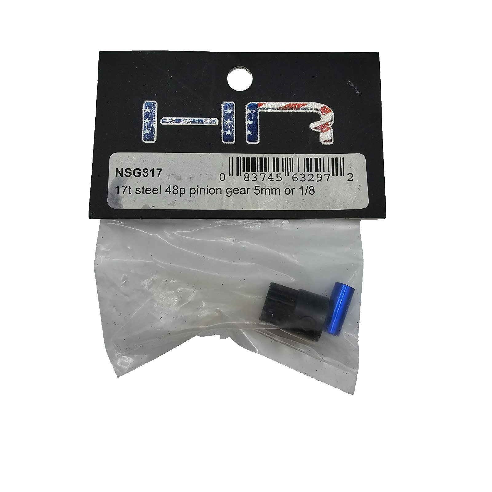 Hot Racing 5mm 48 Pitch, 14 tooth pinion gear #NSG317