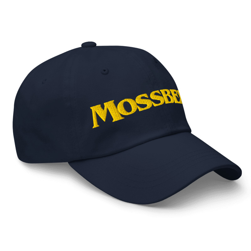 Mossberg Embroidered Logo Inspired Dark Navy Adjustable Classic Dad Hat