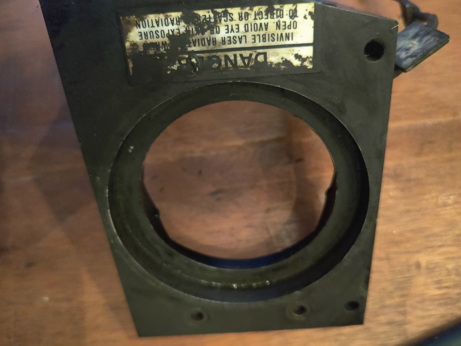 Industrial Laser Mirror Bracket Mount Block w/Interlock Safety Micro-Switch Part