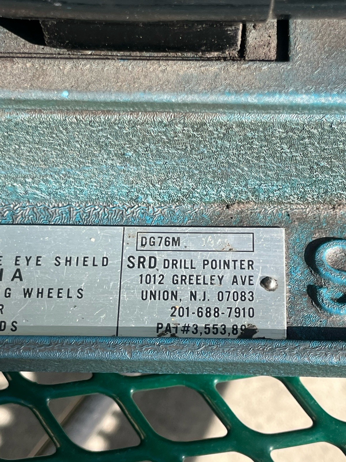 SRD drill pointer for parts