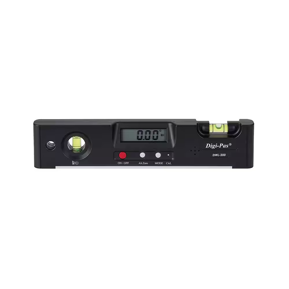 7 In. Electronic Torpedo Level with Protractor Angle Gauge Angle Finder Bevel Ga