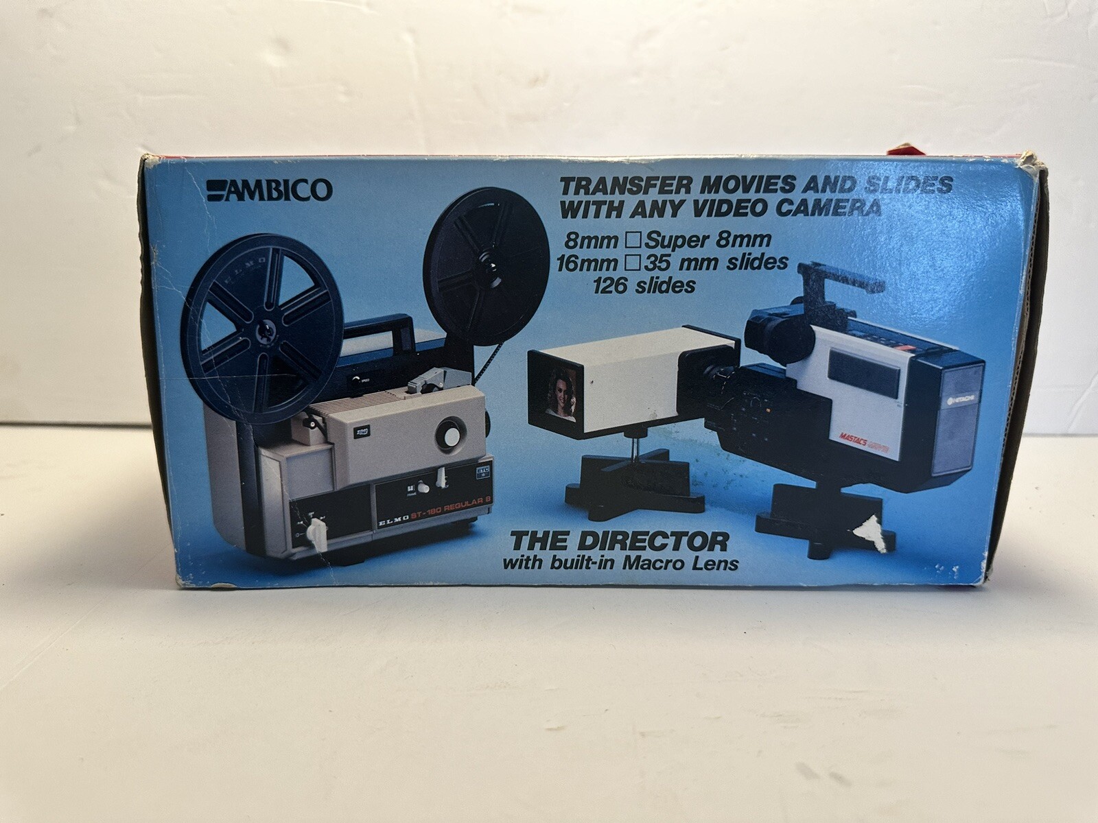 Vintage Ambico Model V-0612 The Director Film To Video Transfer.