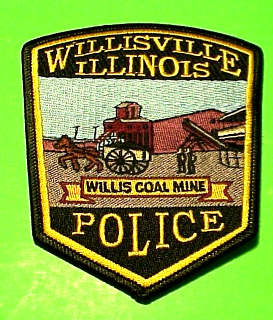 WILLISVILLE  ILLINOIS  ( WILLIS COAL MINE )  IL   4 3/4"  POLICE PATCH