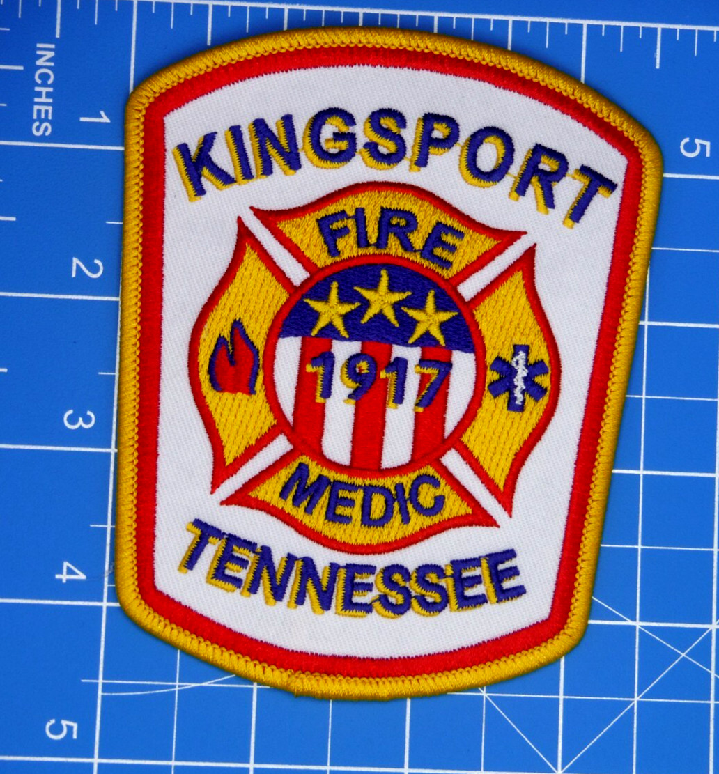 Kingsport Tennessee Fire Medic patch-Bin A