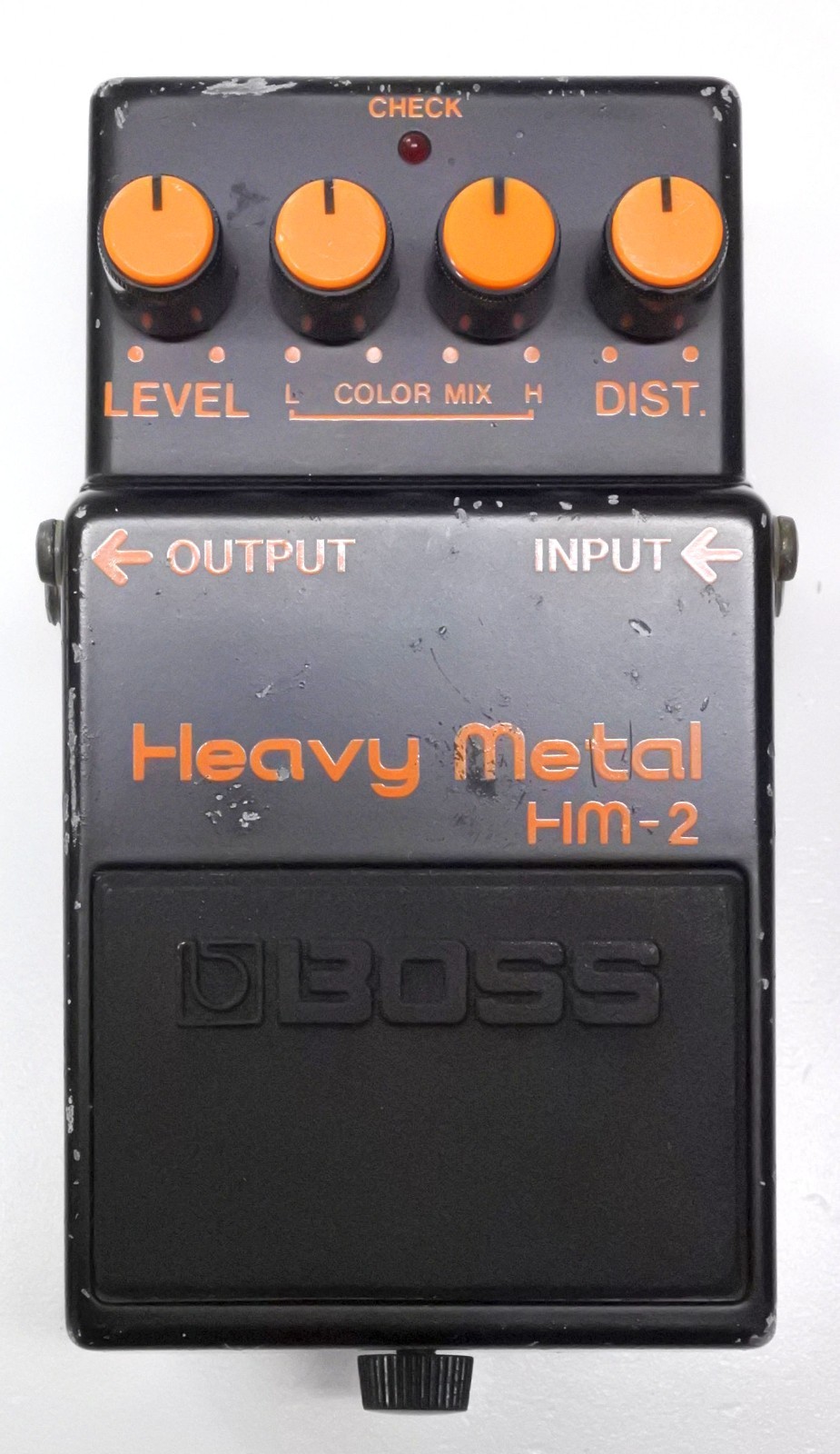 BOSS HM-2 Heavy Metal Guitar Effects Pedal MIJ 1984 #778 DHL Express or EMS