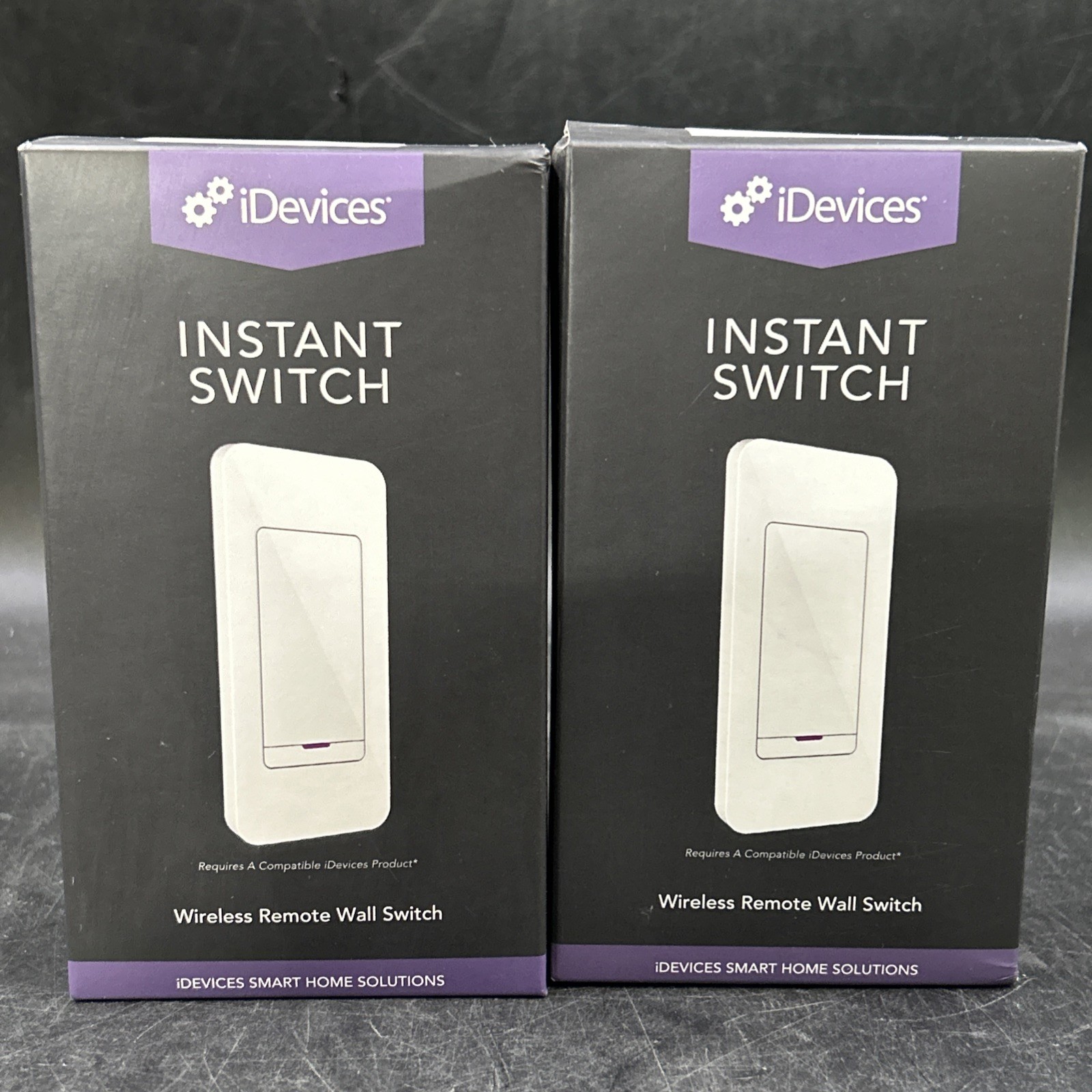 Lot of 2 iDevices Instant Switch Wireless Remote Wall Switch