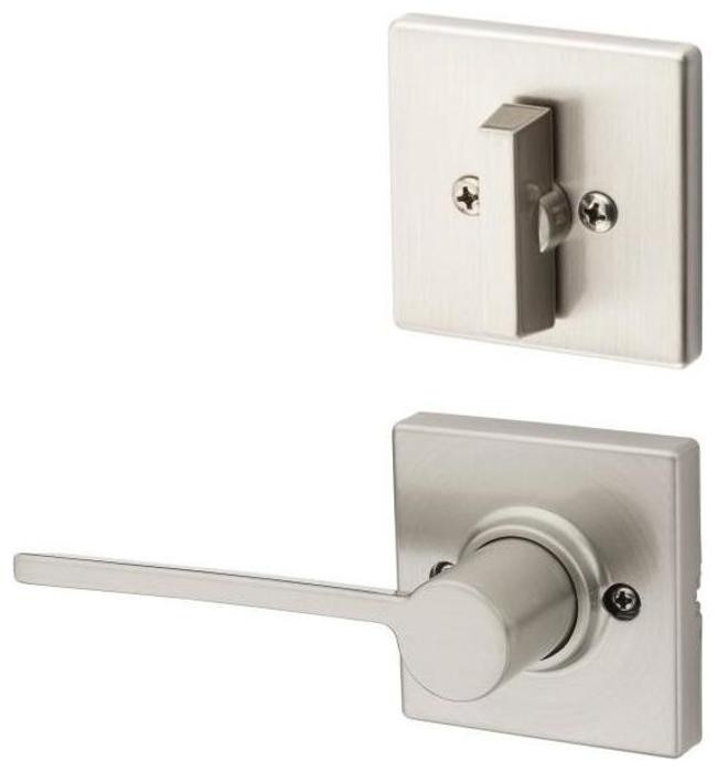 Kwikset 966LRLSQTRH.UNIV Ladera Right Handed Lever Single - Nickel