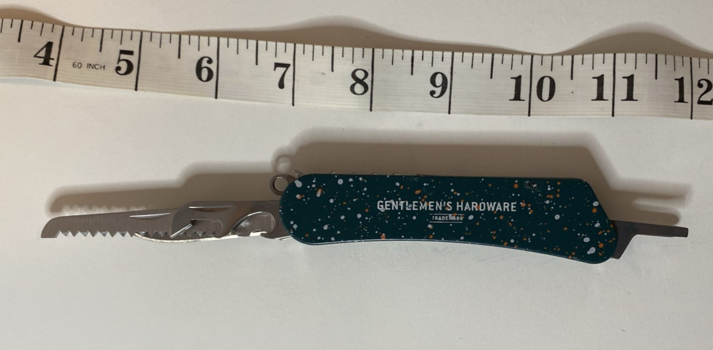 Gentlemen’s Hardware Pocket Knife – Compact Multi-tool with Speckled Handle