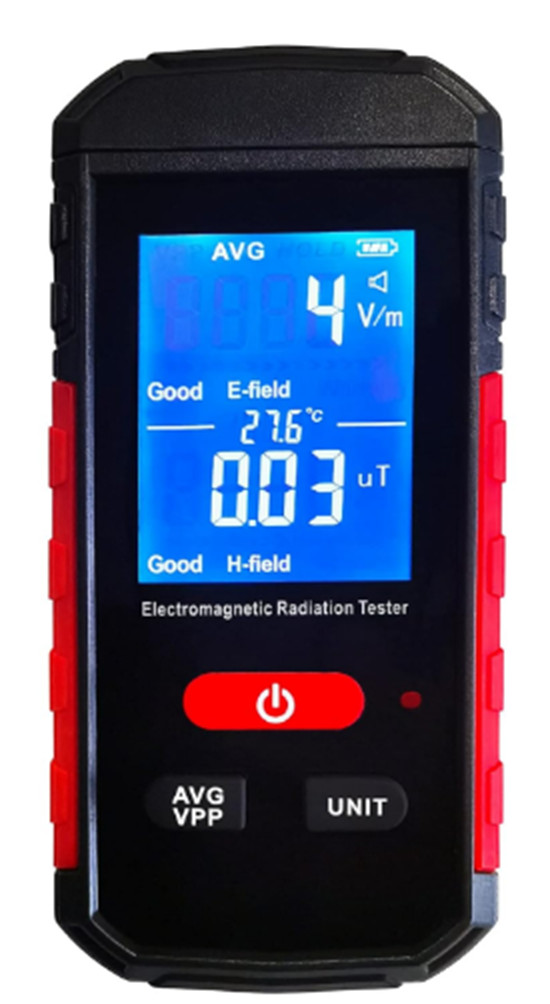 Digital Electromagnetic Radiation Detector AMF118A Tester EMF Meter Counter