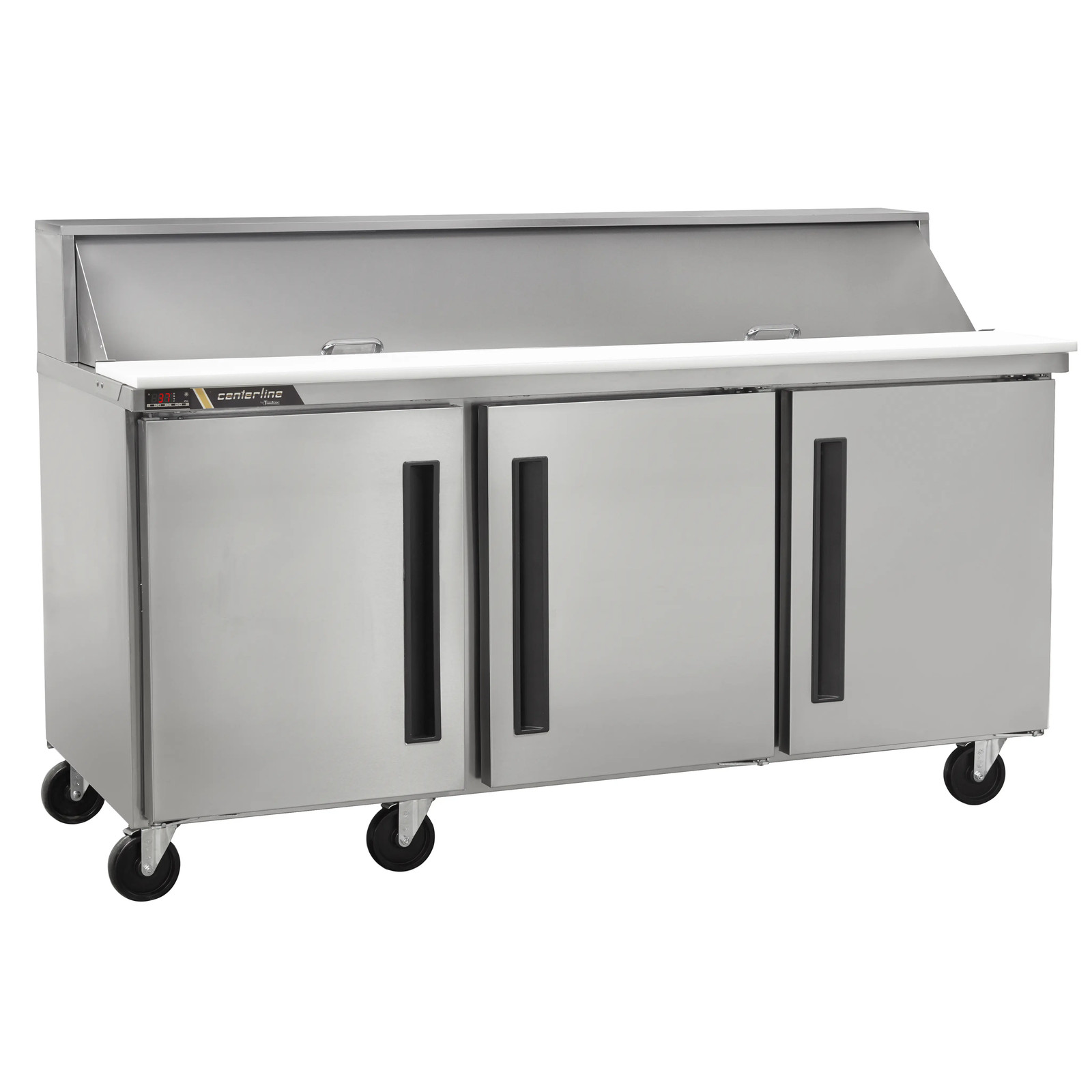 Traulsen Centerline 72" Solid Door 30 Pan Mega Top Prep Refrigerator