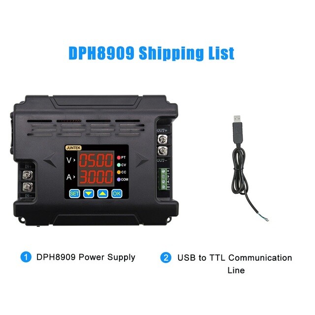 DPH8909 96V 9.6A Programmable DC NC Adjustable Step-down Module 485Communication