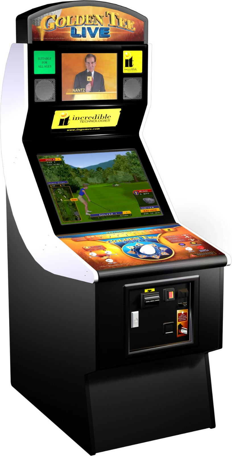 GOLDEN TEE ARCADE MACHINE (Excellent Condition)