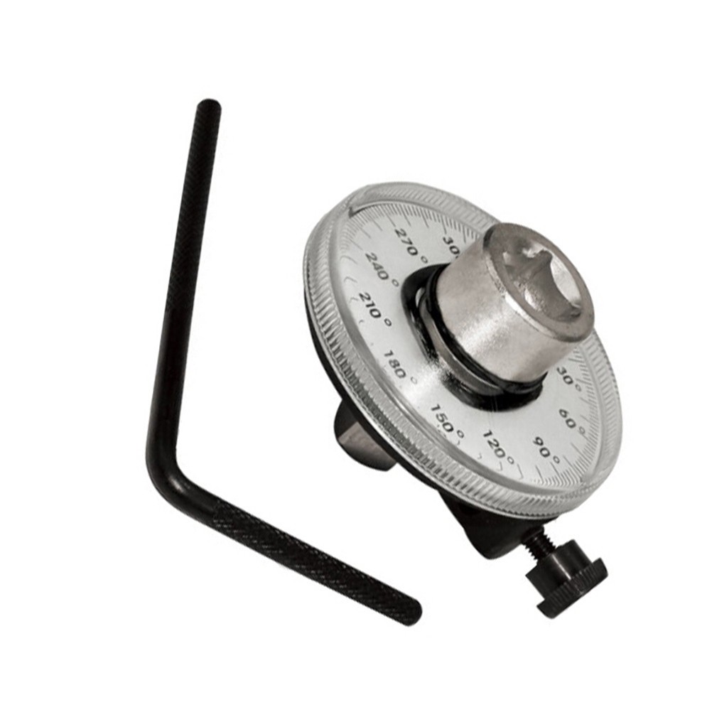 Pointer Type Torque Wrench Practical Dial Torquemeter Gauge Tool Rotation