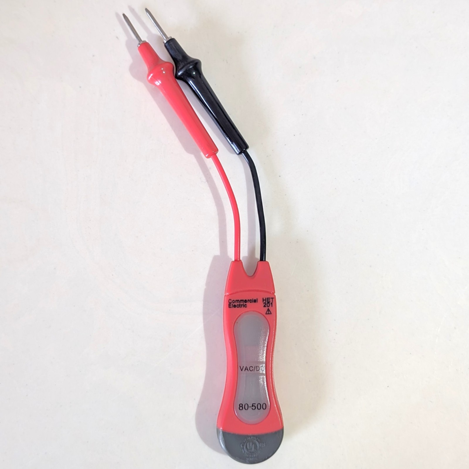 Commercial Electric HET201 Portable Electrical Tester 80-500V AC/DC Tested