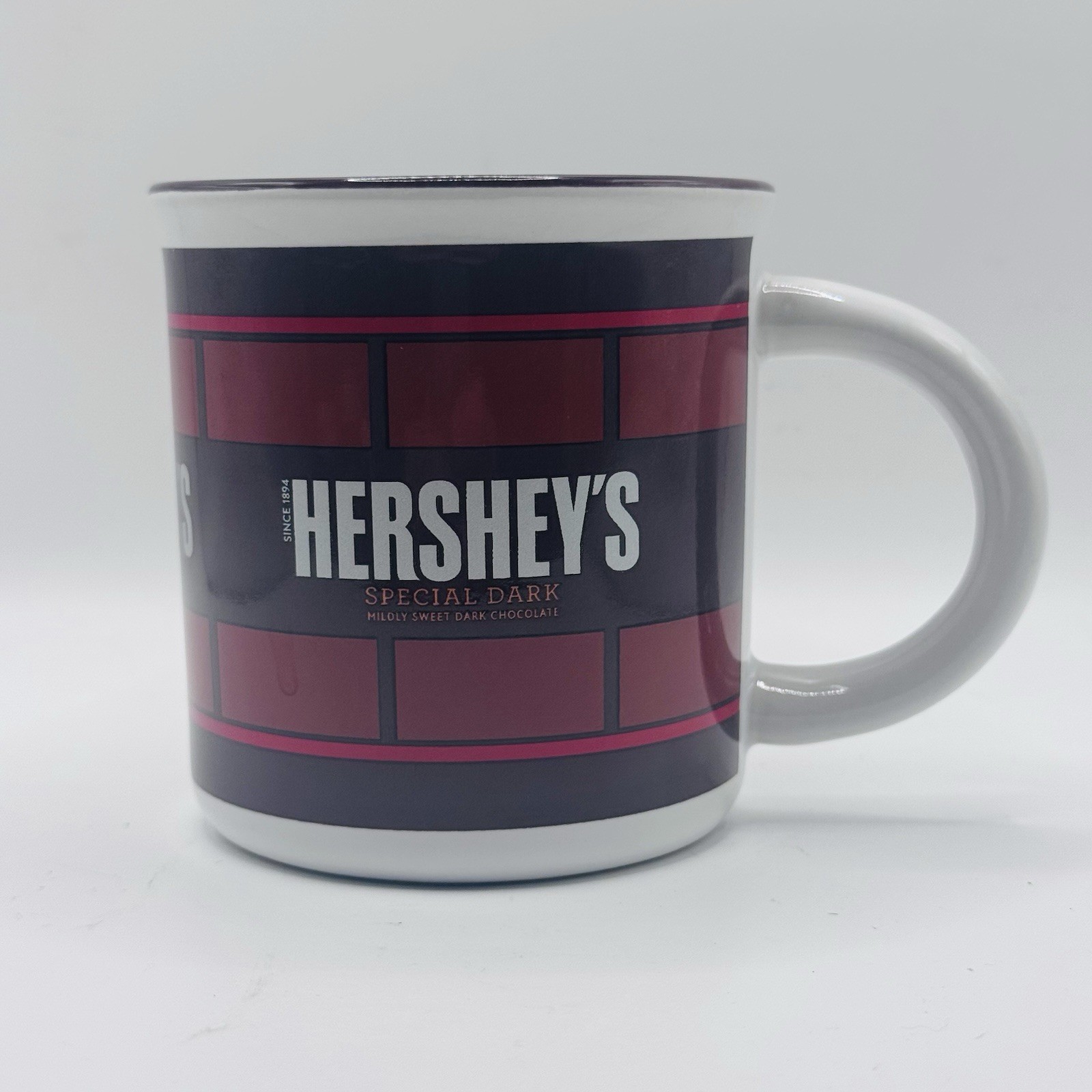 Galerie Hershey's "Special Dark" chocolate ceramic coffee mug, 12 oz., EUC