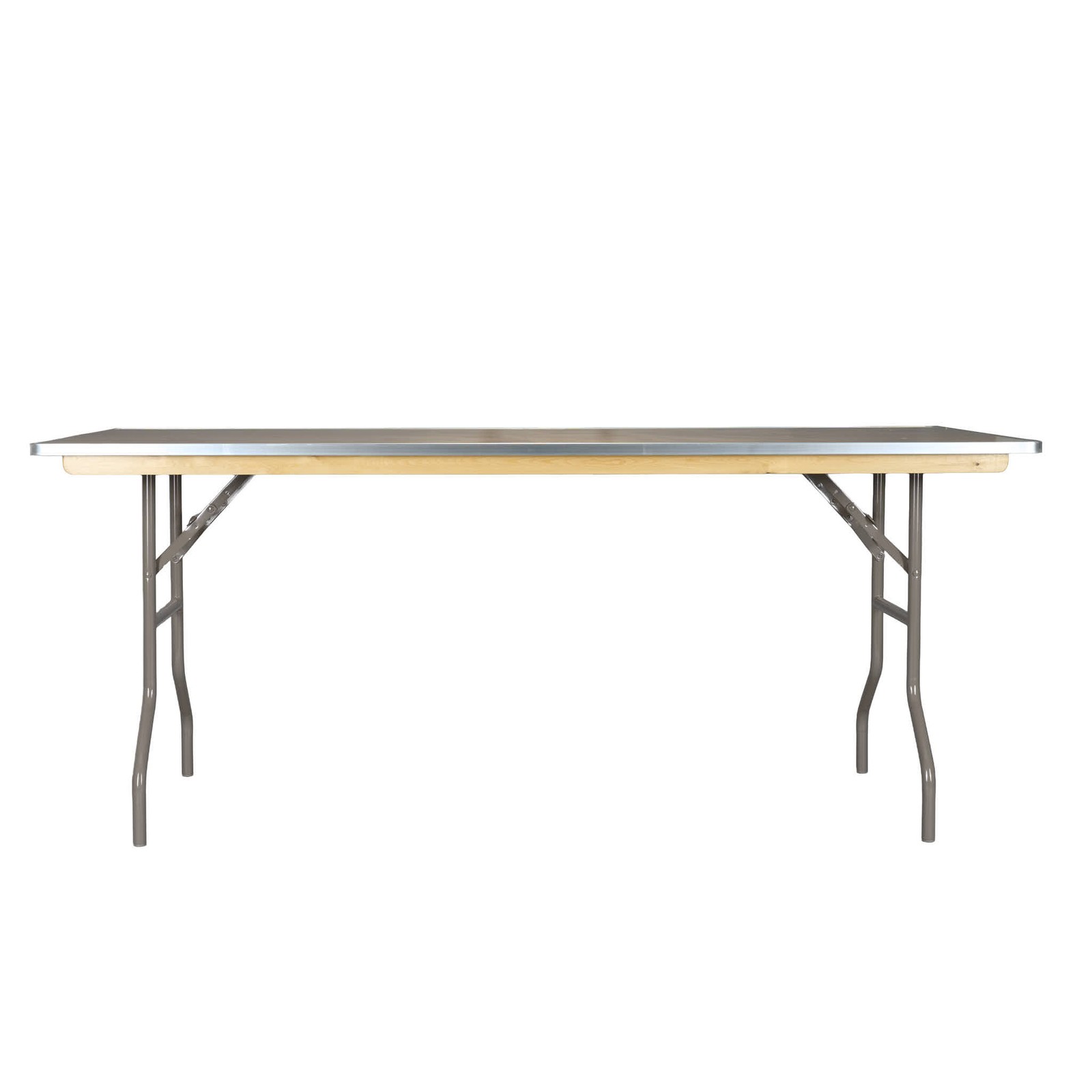 72" x 30" (6 Foot) Rectangle Plywood Folding Table by Chivari