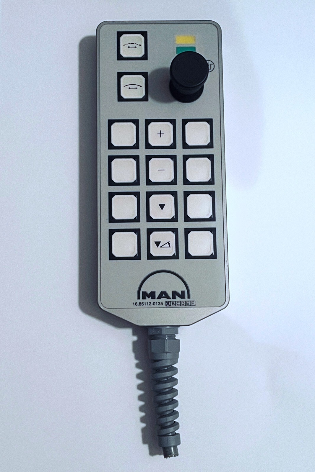 MAN Roland 16.85112-0135 Jump Testing Handheld Wired Remote Control Keypad Dev.