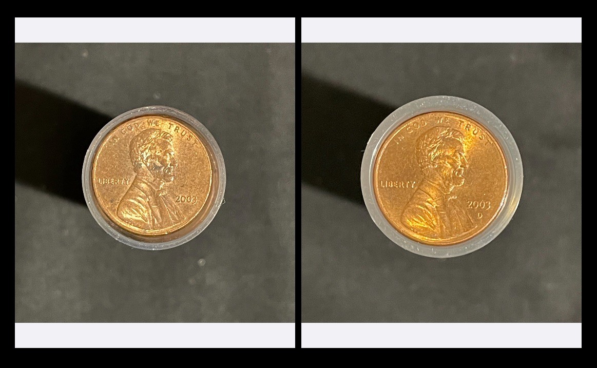 2003 P,D Lincoln Memorial Cent ZINC (CIRCULATED) READ!