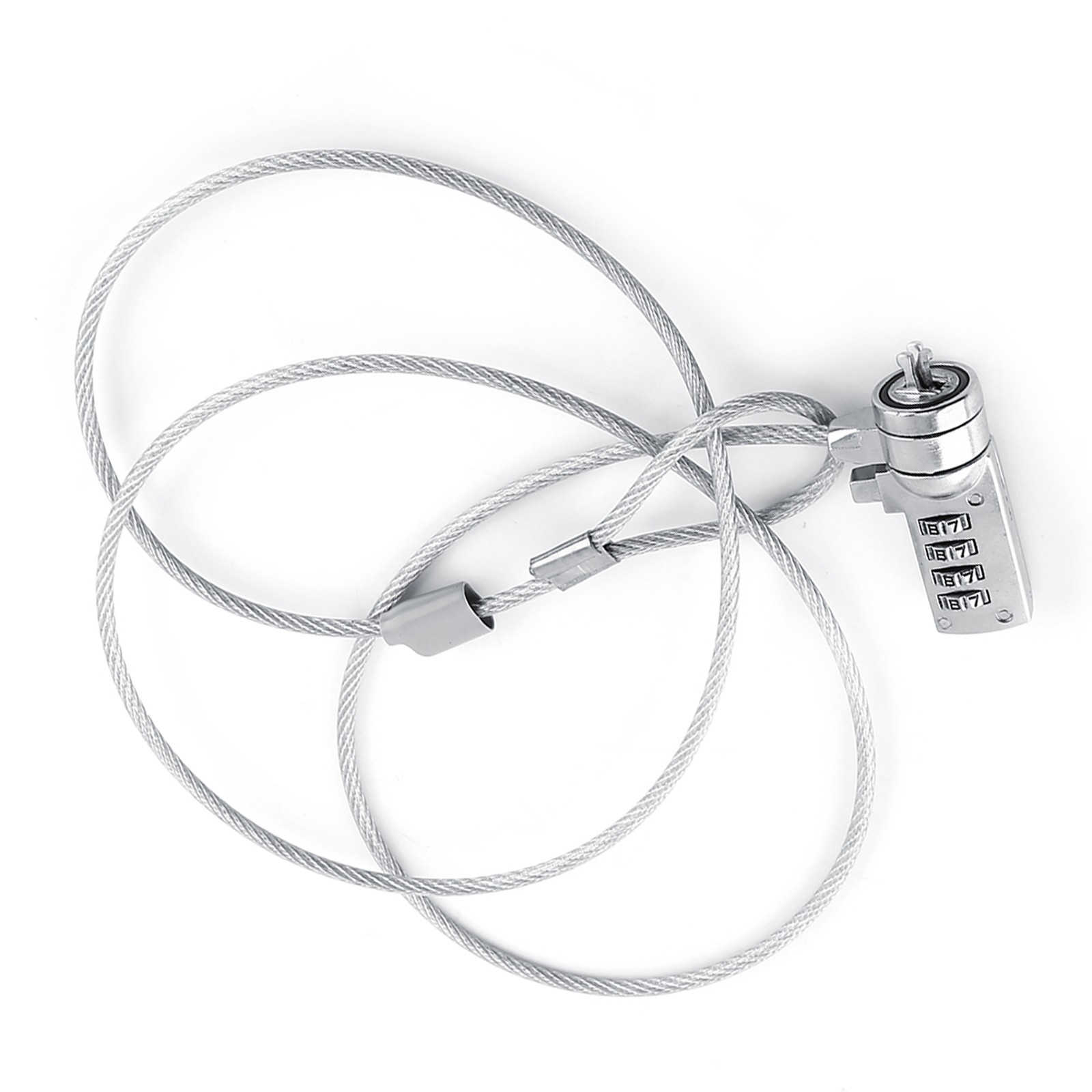 Laptop Combination Security Lock Cable Chain Theft Deterrent 4 Digit