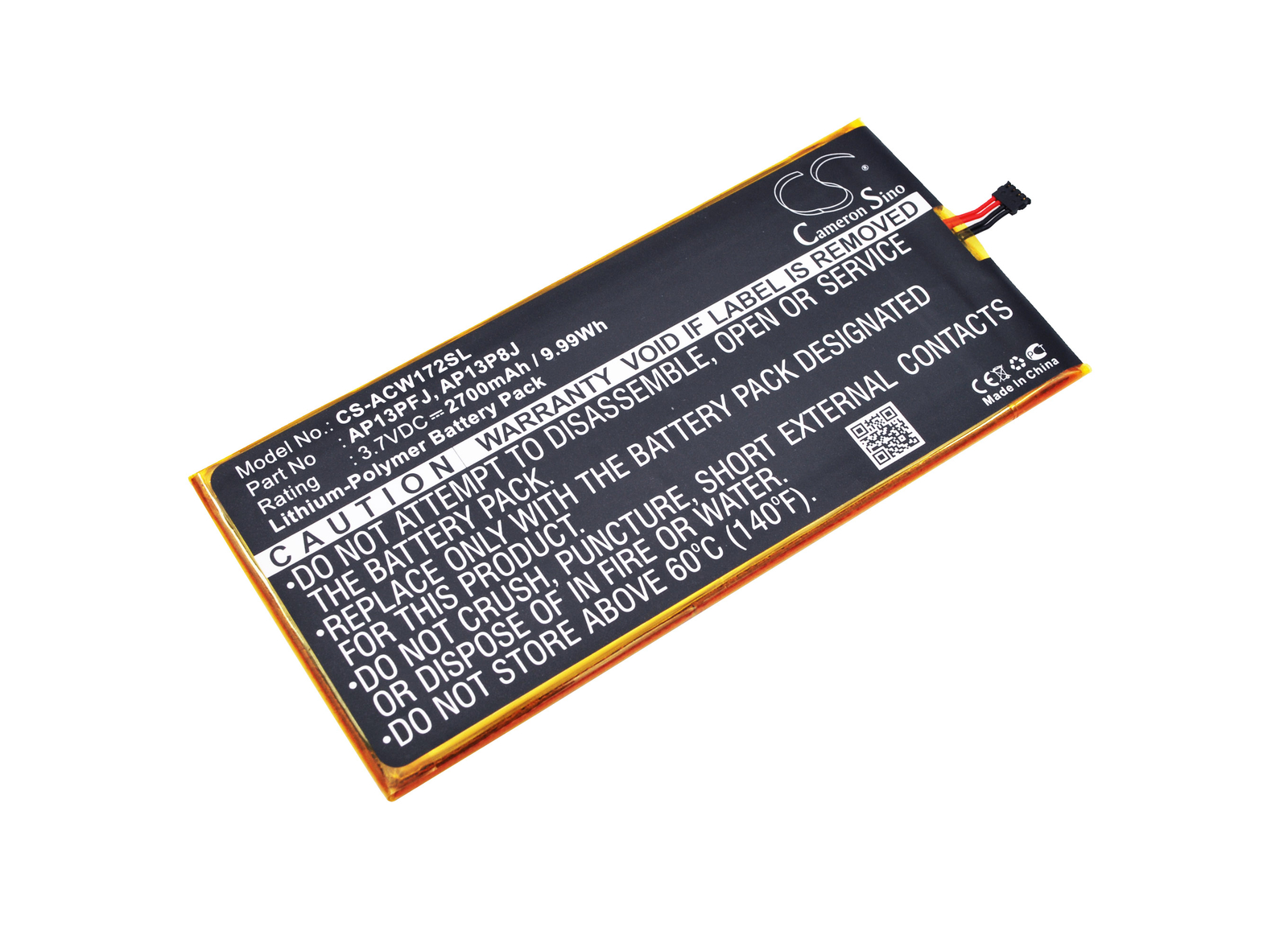 Battery for Acer Iconia B1-720,Iconia B1-720-L804,Iconia B1-720-L864 AP13P8J