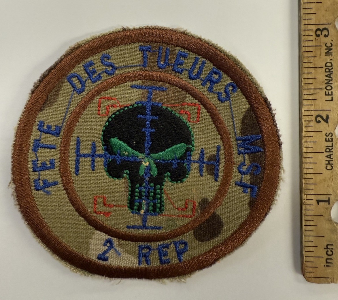 French Military Forces Nato Legion 2 REP Desert Camo Patch