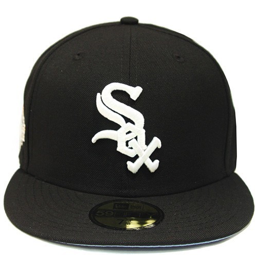 New Era Chicago White Sox Fitted Hat MLB 2003 AllStar Rhine Stone Patch Blue U/V