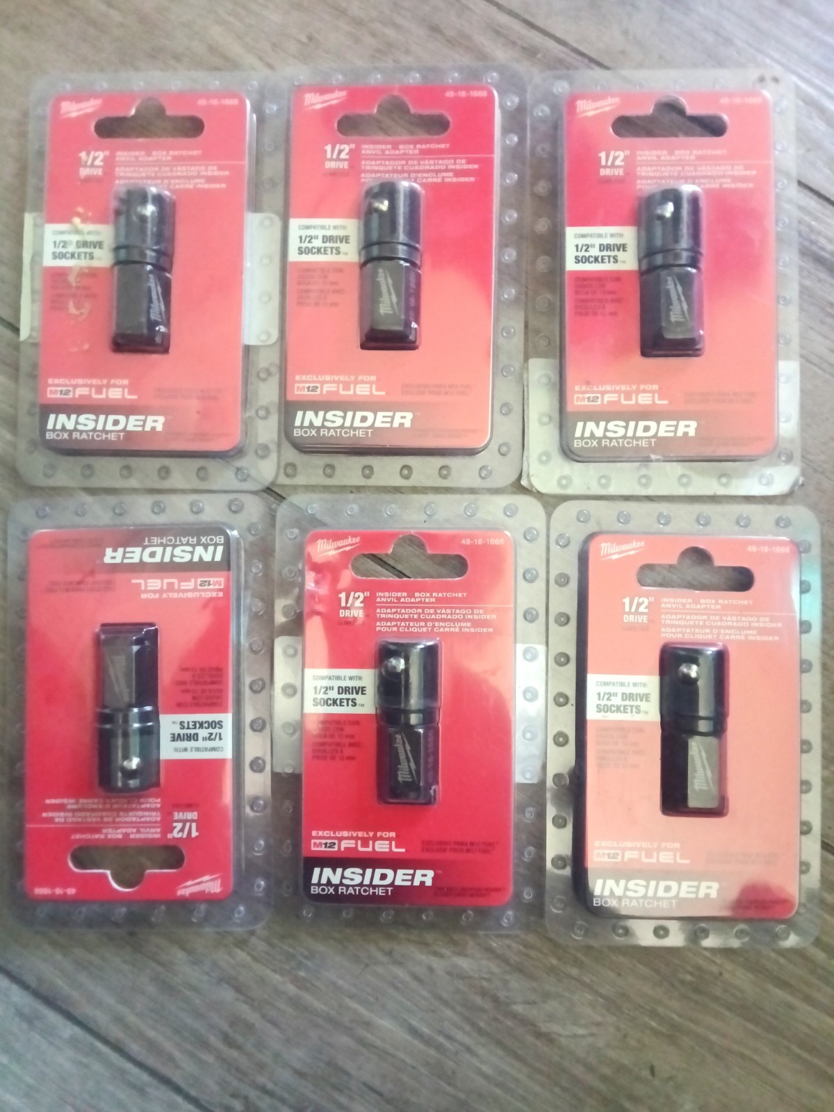 1/2" insider 80X ratchet anvil adapter