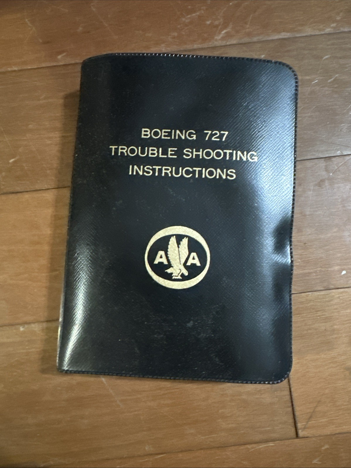 Vintage 1965 Pilot Airline Plane Boeing 727 Trouble-Shooting Instructions Manual