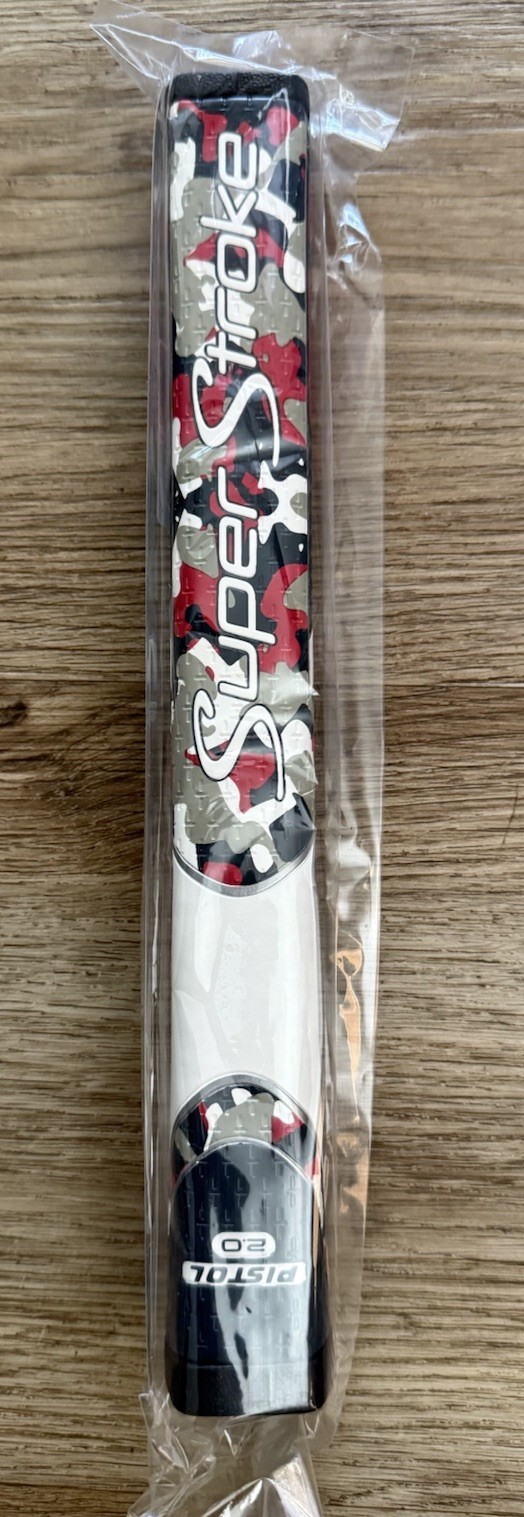 NEW FOR 2023 Super Stroke Zenergy Pistol GT 2.0 Putter Grip (Camel Red)