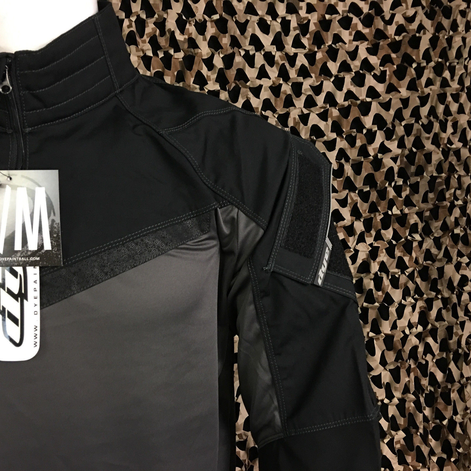NEW Dye Tactical Combat MOD TOP 2.0 Jersey - Black - Small/Medium