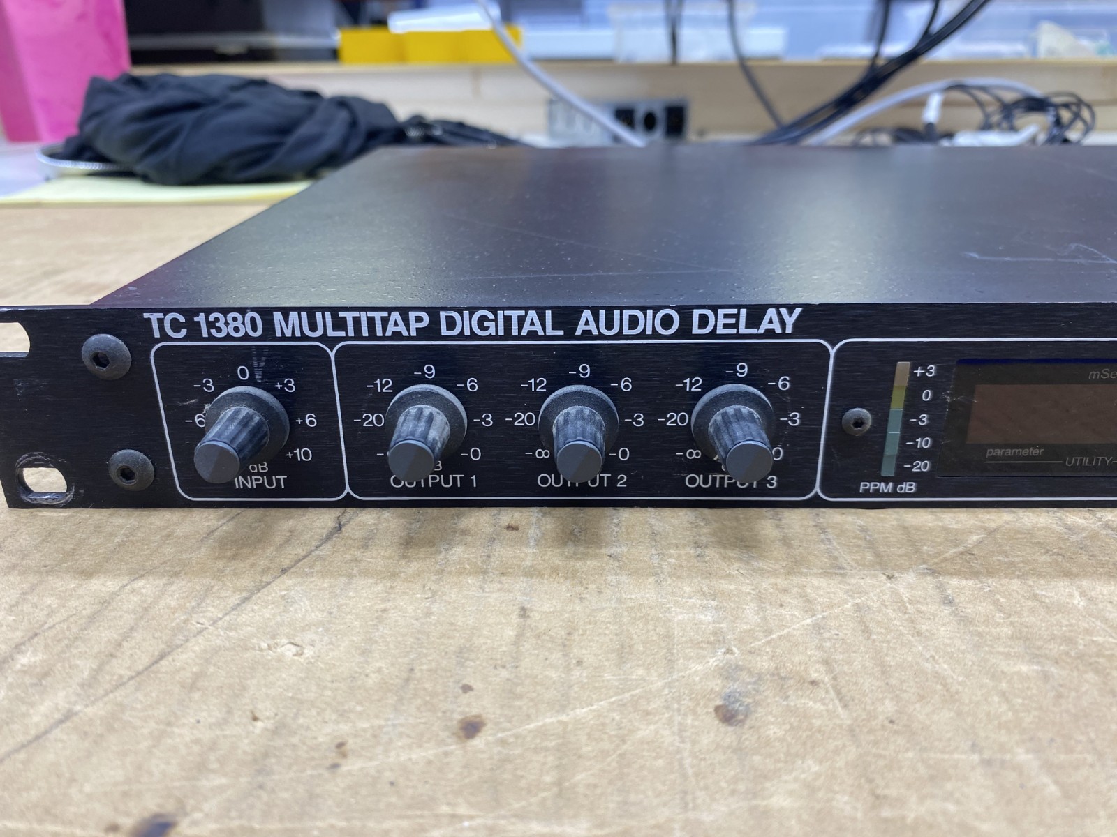 TC Electronic 1380 Multitap Digital Audio Delay Vintage Rare Rack Effect
