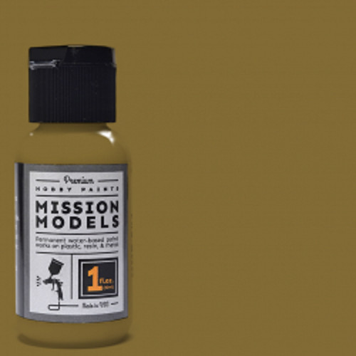 Mission Models Paint - Grunbraun RAL 8000 (1oz Bottle) - MMP017